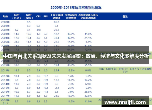 中国与台北关系现状及未来发展展望：政治、经济与文化多维度分析